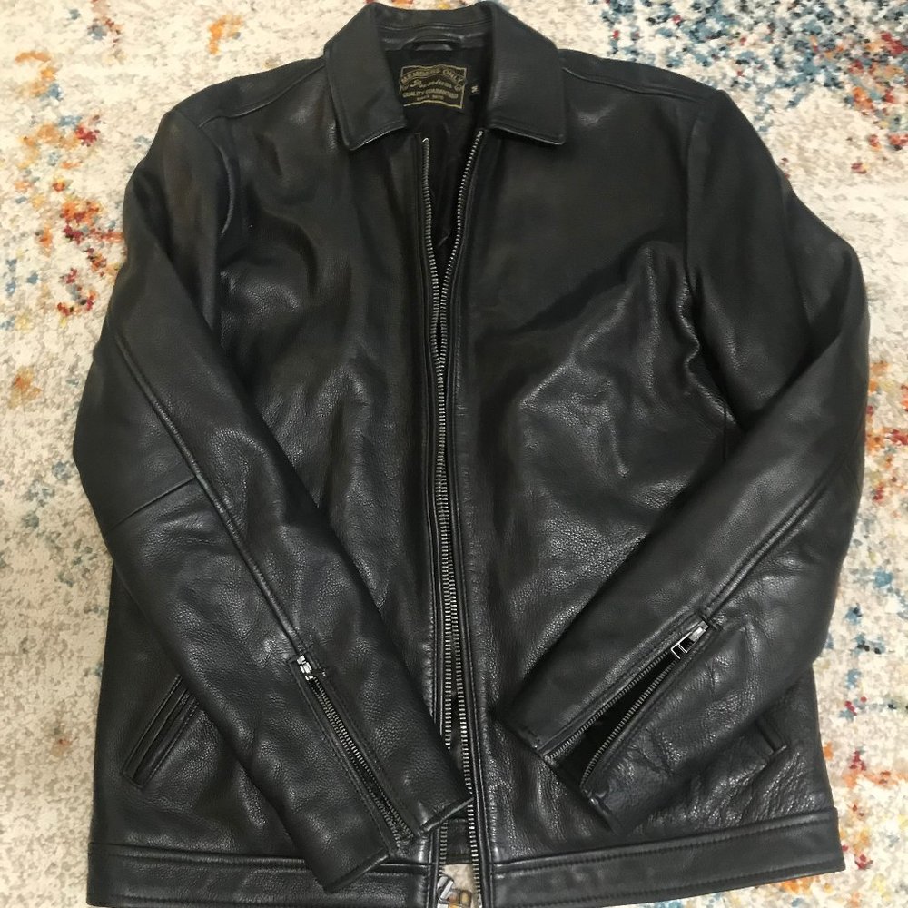 Member's Only Premium Leather Jacket Men's